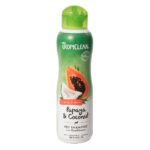 TROPICLEAN PET SHAMPOO & CONDITIONER LUXURY 2-IN-1 PAPAYA & COCONUT 355ML