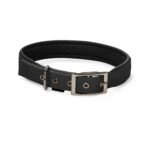 RECORD L DOG COLLAR BLACK 48-63 CM