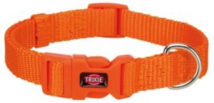 TRIXIE XS-S COLLAR ORANGE 22-35 CM