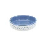 TRIXIE CERAMIC BOWL FOR CAT BLUE-WHITE 0,3 L