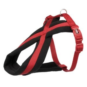 TRIXIE M-L SOFT HARNESS RED 50-90 CM