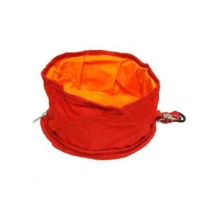 PET INTEREST FOLDABLE BOWL RED