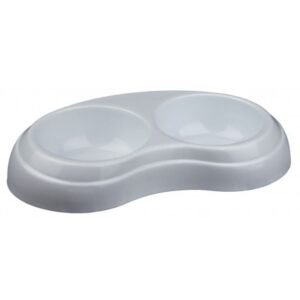 TRIXIE DOUBLE BOWL GREY